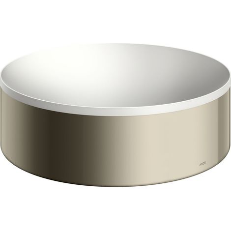 hansgrohe AXOR Suite lavabo à poser, rond, D 300mm, avec cadre (1/2)