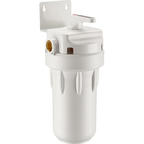 Naturewater Prefiltro para filtración de agua, cartucho filtrante PP de 10", filtro de agua potable para el hogar con función de retrolavado, presión de trabajo de 1,5 a 5 bares