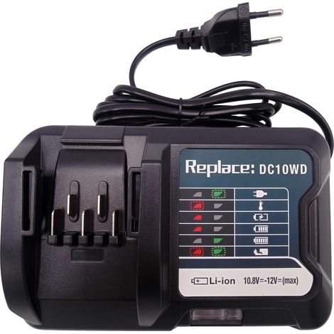 Chargeur 10,8 V 12 V DC10WD DC10SB DC10WC Compatible avec Batteries BL1015 BL1016 BL1021B BL1041B BL1020B BL1040B (1/5)