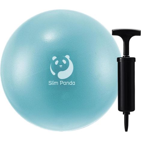 Gymnastikball klein 23cm Pilates Yoga Balance Training Lake Blue+Pump (1/5)