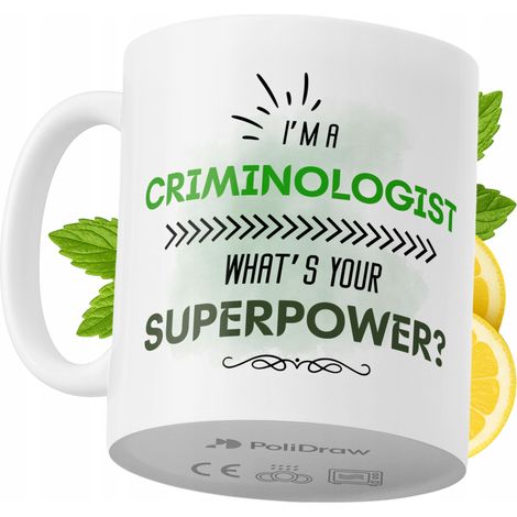 Lustige Tasse für Kriminologen – Kaffee- oder Teetasse mit witzigem Textdesign – ideal für Geburtstage, Namenstage, Feiertage und besondere Anlässe. Hochwertige Tasse für Zuhause, Büro und Arbeit. Far
