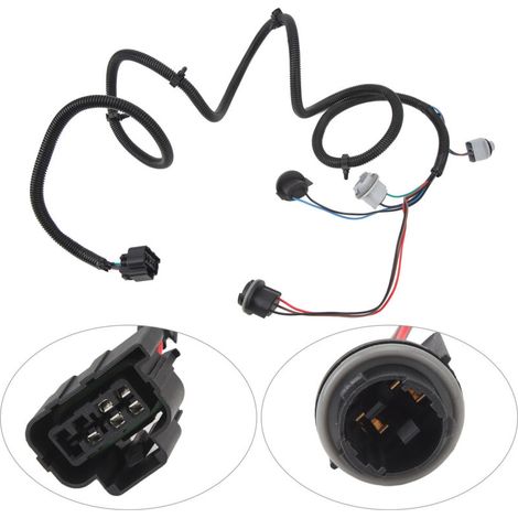 Faisceau d'éclairage arrière passager droite pour Chevrolet Silverado 1500 2500 3500 - 16531402 (2003-2007) (1/5)