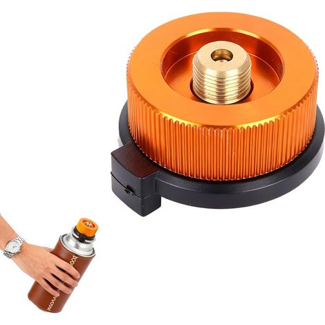 Gas Cartridge Adapter Camping Gas Cartridge Converter For Bottle Gas Nozzle Type On Outdoor For Camping Stove Outdoor Activities (1/5)