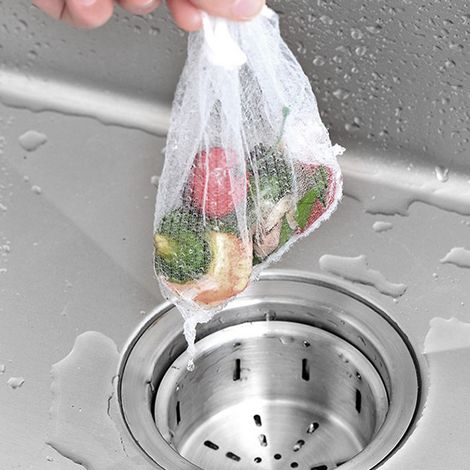 Filtre de vidange extractible pour éviers de cuisine, siphons de sol et lave-vaisselle. (1/4)