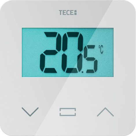 TECEfloor Raumbediengerät, Temperatur und Feuchte, LCD-Display, (1/3)