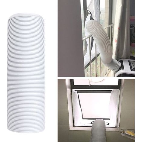 Tuyau d'échappement portable flexible pour climatiseur Allecto (1/5)