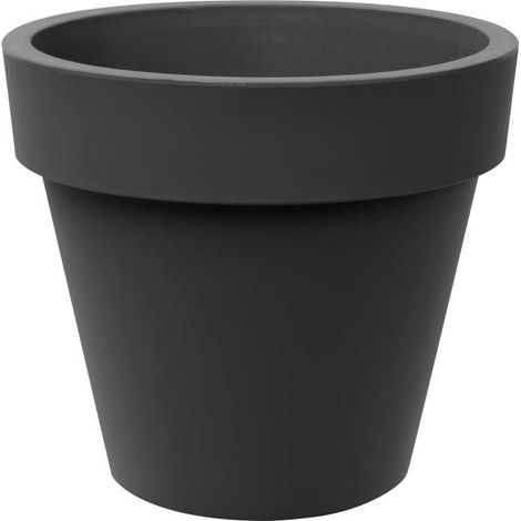 TeraPlast Vaso Standard One Antracite Resina D 50 cm