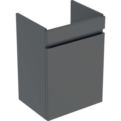 Geberit Renova Plan mueble bajo lavamanos, con una puerta,