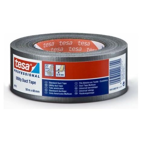 Cinta de aluminio 50 micras 25m x 50mm 63652 tesa