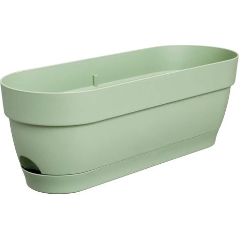 elho® Vibia campana Balkonkasten Pistaziengrün 50 cm - Kunststoff (1/5)