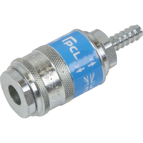 Sealey AC96 PCL Safeflow Safety Coupling Body Tailpiece for 1/4"" Hose (1/5)