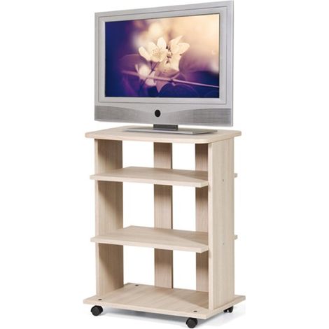 Olmo TV-Wagen 3 Regale mit Rollen Cm 60x45xH 81