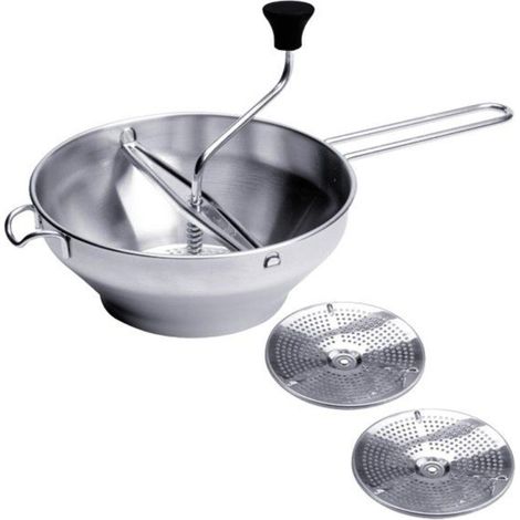 FPLUS pasapures inox 3 discos 20 cms. , Pasapurés inox
3 discos