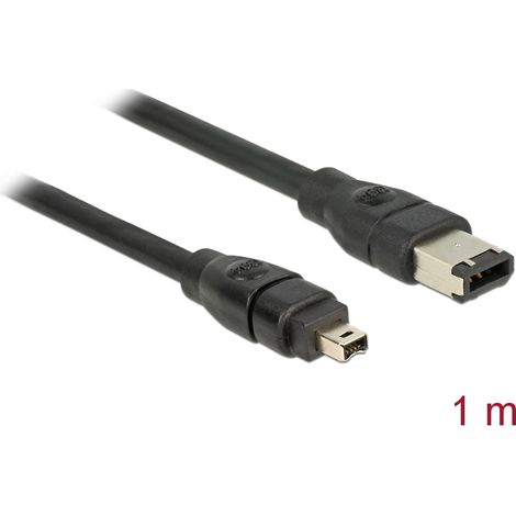 Cable FireWire 1m 6p/4p