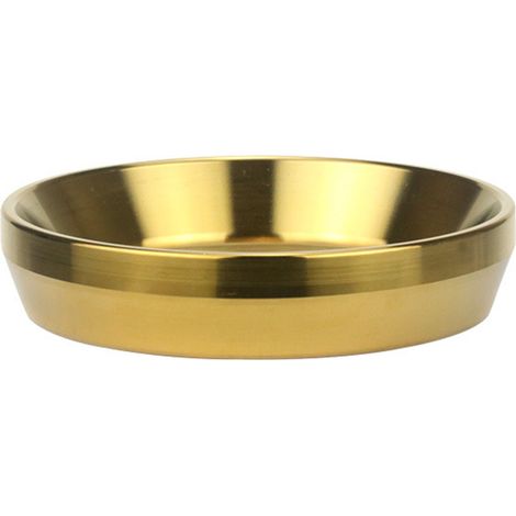 Entonnoir doseur anti-poudre aluminium universel anneaux doseurs pour café maison boutique 58mm/2,3 pouces couleur titane (1/2)