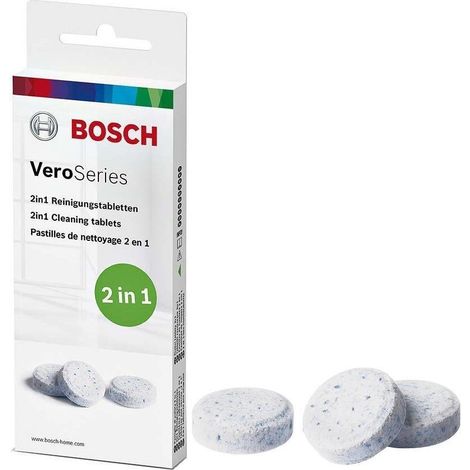 Pastillas de limpieza 2 en 1 Bosch Vero Series 00312096 / TCZ8001A (10 unidades) (1/4)