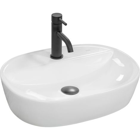 REA AUFSATZWASCHBECKEN CARINA WEIß