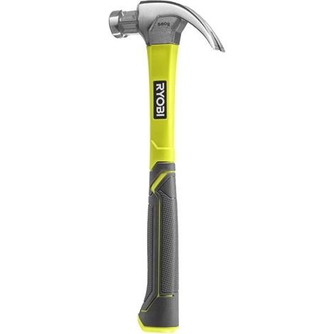 Ryobi RHHCC560 Gebogener Zimmermannshammer aus Fiberglas, 560 g