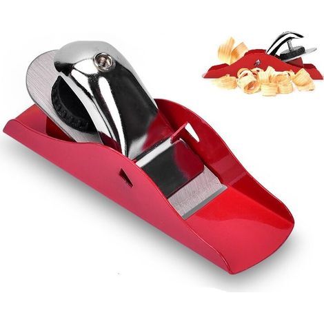 Avion de Menuiserie, Rabot À Une Main Rabot À Main De Menuisier, Outils de Menuiserie Mini Bois Rabot à Main Rabot Manuel pour le Travail du Bois, la Coupe, le Rabotage du Bois (1/5)