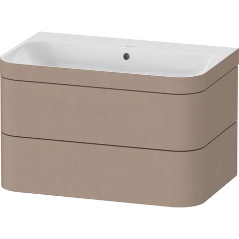 Duravit Happy D.2 Plus Set encolado suspendido, 775x490mm, 2