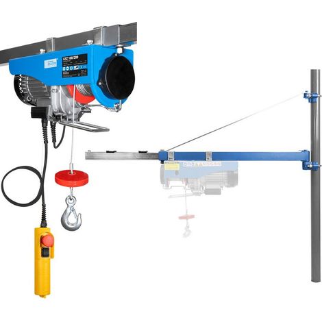 Güde Seil-Hebel-Zug GSZ 100/200 Seilwinde + Schwenkarm/Träger 1200 100-600kg