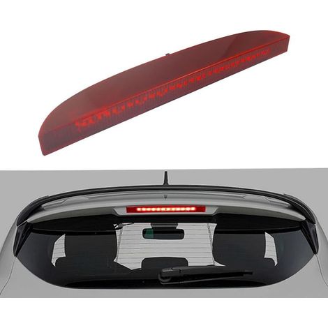 Zoternen – Feu stop Renault Clio II 1998-2005 – Troisième feu de frein à haut montage rouge – Matériau ABS – Signalisation efficace - 7700410753 (1/5)