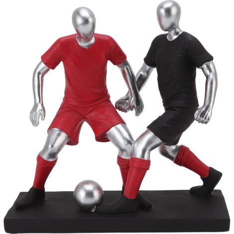 Skulptur eines zurücktretenden Fußballspielers (1/5)
