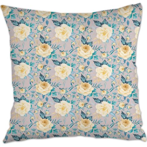 Housse de coussin 45x45 cm en polyester fermeture à glissière pour anniversaire, naissance de bébé, la Saint-Valentin (1/5)
