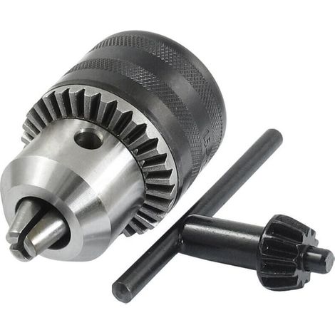 Mandrin de perçage conique B16 (à clé), capacité de 0,059 à 0,512 po, (1/3)