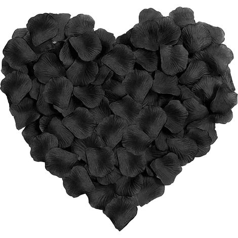Petales De Rose - Non Tissé - 5 À 6 Cm - Pour Décoration Mariage Fête Saint-Valentin - 1200 Pièces (1/5)