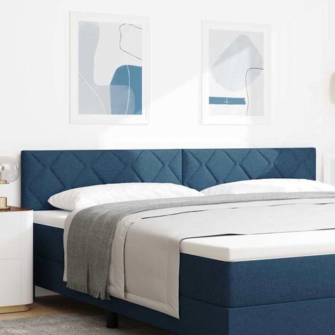 Kopfteil Blau 200 cm Stoff vidaXL (1/5)