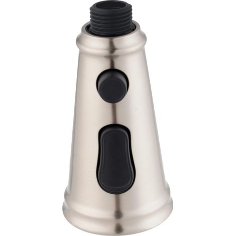 3-Mode Tête Robinet de Cuisine Remplacement, Embout Robinet Cuisine Remplacement, Douchette pour Rétractable Mitigeur Cuisine Universel G1/2, Douchette Robinet Cuisine,Nickel Brossé. (1/5)
