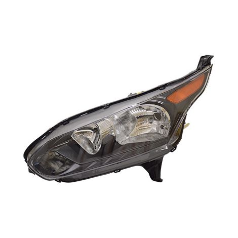 Phare avant gauche H7/H15 noir Ford Tourneo - Transit Connect 2015-2018