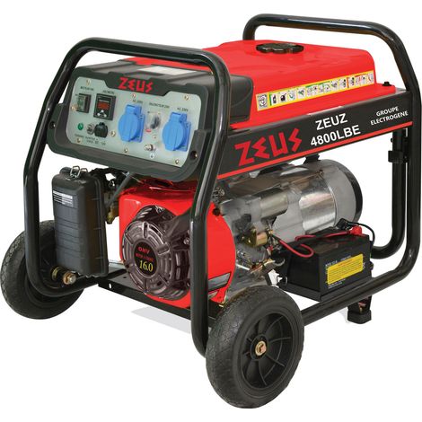 Groupe électrogène MASTER FLASH - 4500W - Démarrage électrique (1/2)