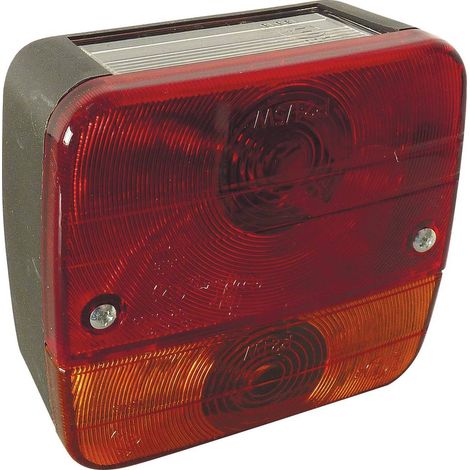 SODIFLASH - Feu arrière carré 4 fonctions YK-S002 - 17128 - Ce produit de marque SODIFLASH est neuf.