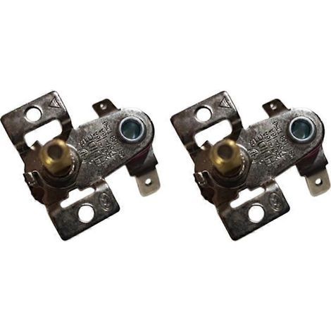 Thermostat de four électrique KST-168 T250 250V 16A 0-250°C 270° Rotatif Trou de vis M4 2 pièces ( ) (1/5)
