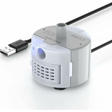 AMXCNOY Katzenbrunnenpumpe mit LED-Beleuchtung, extrem leise, lange Lebensdauer, IP68 wasserdicht (1/4)