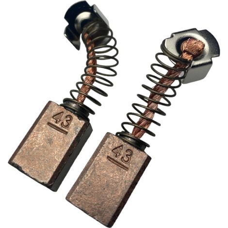 2x Trade-Shop Bronzekohlen Kohlebürsten Schleifkohlen 7 x 11 x 18mm kompatibel mit Shoprider Dietz Ivacare Elektromobil Elektrorollstuhl