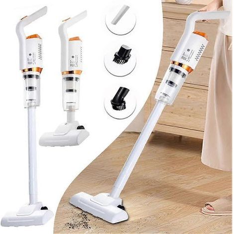 Aspirateur balai sans fil 3 en 1 – Aspiration puissante 8500 Pa – Pour sols durs et moquettes – Moteur léger et ergonomique