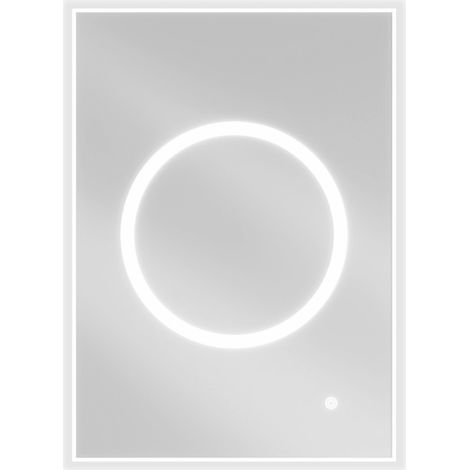 Mexen Koga miroir de salle de bain rétroéclairé 50 x 70 cm, LED 6000K, antibuée - 9821-050-070-611-00 (1/5)