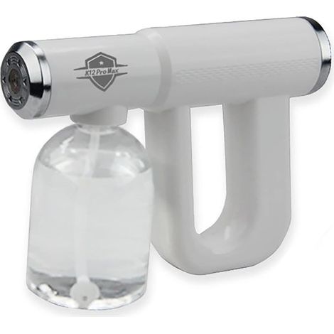 Pulvérisateur Désinfectant Sans Contact, Pistolet Nano USB Rechargeable avec Lumière Bleue, Atomiseur Électrique Portable pour Maison (1/5)