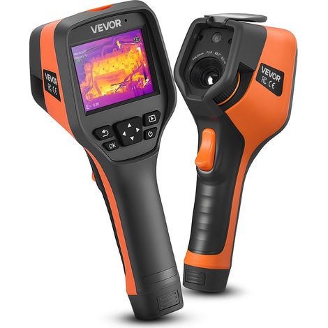 Caméra Thermique, Résolution Infrarouge 384 x 288 pixels, Imageur Thermique Portable avec Vision 5 Mpx, Fréquence de Rafraîchissement 30 Hz, Écran Tactile 8,9 cm, -20 °C à 460 °C, Transfert WiFi (1/5)