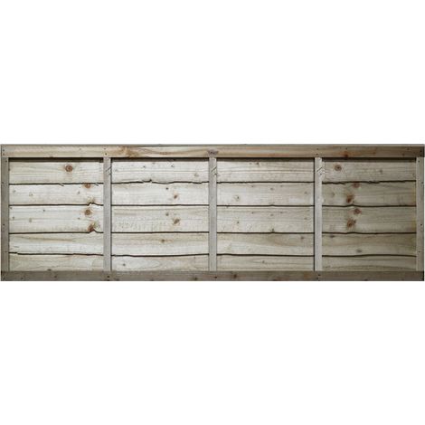 Premier 6ft x 2ft Premier Larch Lap Garden Fence Panel (1/4)