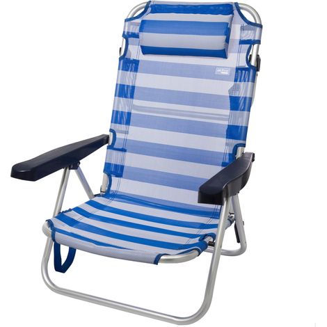 sedia pieghevole aktive folding chair 5 posizioni alluminio (1/5)