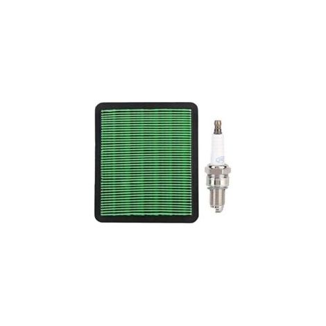 Filtro aria per motore rasaerba Honda GCV135 GCV160 GC135 GC160 GX100 GXV57 GCV160LA GCV190LA, sostituzione filtro aria + candela - Crezuo