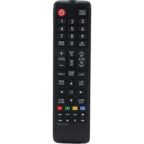 Télécommande, faible consommation d'énergie, sensation de main confortable, belle apparence, contrleur TV, grand bouton pour toute la famille Samsung AA59-00741A (1/4)