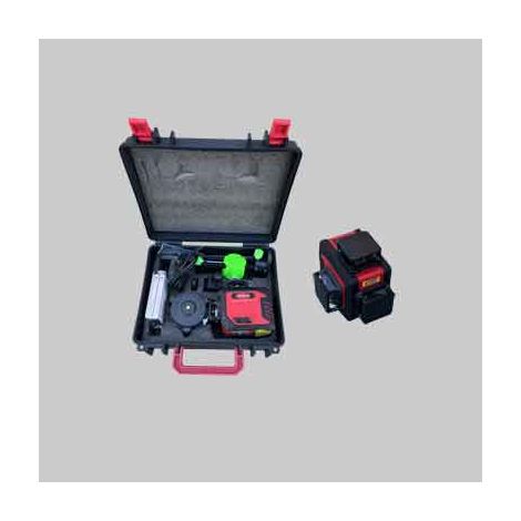LIVELLO LASER IDEAL STAR 3 LINEE Col. verde, portata fino a 40mt. Prezzo per Pezzo.