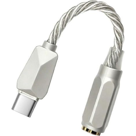 Adaptateur DAC USB-C vers jack femelle 3,5 mm pour casque, 32 bits/384 kHz, puce KT02H20 (1/5)