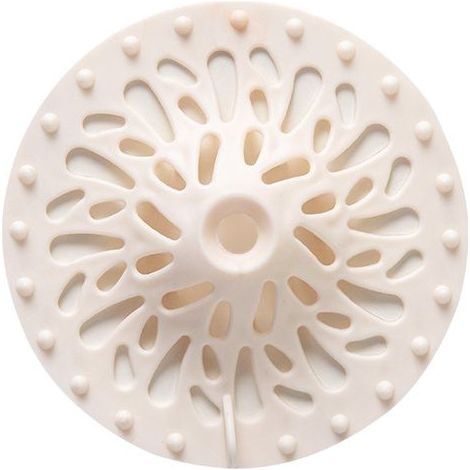 2X Protection bonde d'écoulement Filtres Évier en Silicone Attrape Cheveux Douche Filtre Douche Cheveux Filtre evier Cuisine Grille Douche Filtre de Couverture de Drain,bleu+blanc (1/5)