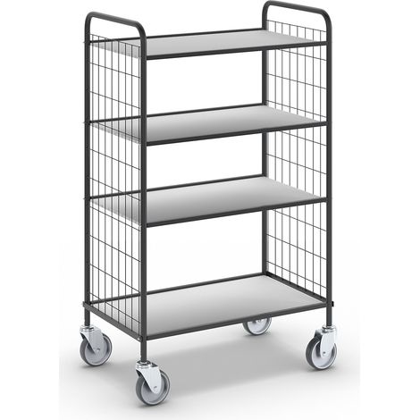 FRANKEL kaiserkraft, Chariot de bureau à tablettes, L x l x h (1/5)